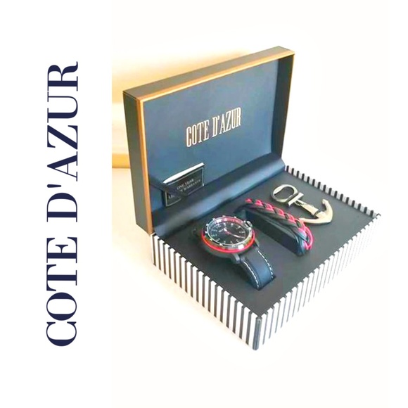 COTE D'AZUR Other - COTE D' AZUR MENS WATCH GIFT SET